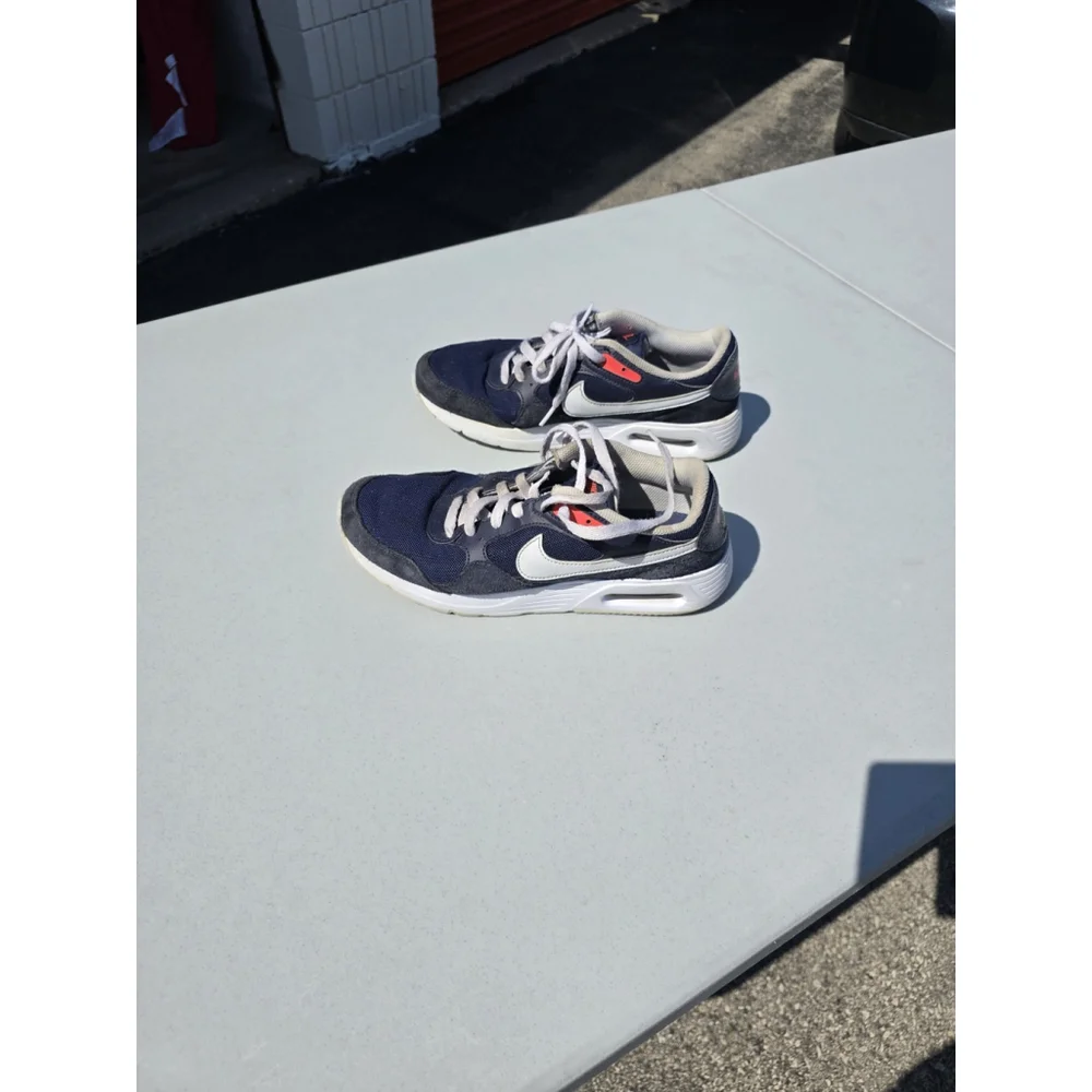 Men's Air Max SC Casual Sneakers Cw4555-400 Navy Blue Size 8